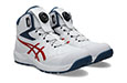 アシックス安全靴 ウィンジョブ CP314 BOA(100 ホワイトxチェリートマト)